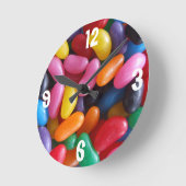 Jelly Bean Clock Ronde Klok (Hoek)
