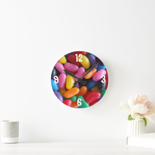 Jelly Bean Clock Ronde Klok (Huis)