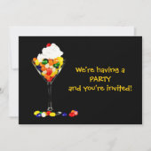 Jelly Bean Cocktail Invitation - Multi Use Party Kaart (Voorkant)