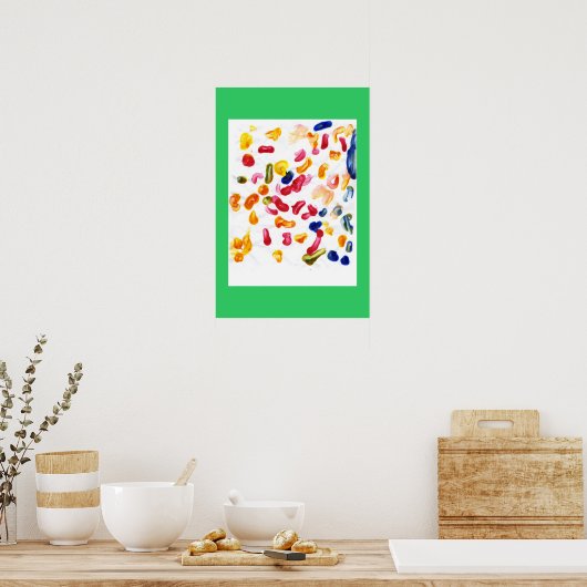 JELLY BEAN CRAZE POSTER (Keuken)
