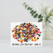 Jelly Bean Day Briefkaart (Staand voorkant)