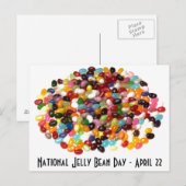 Jelly Bean Day Briefkaart (Voorkant / Achterkant)