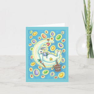 JELLY BEAN DREAMS EASTER BUNNY NOTE KAART Verse