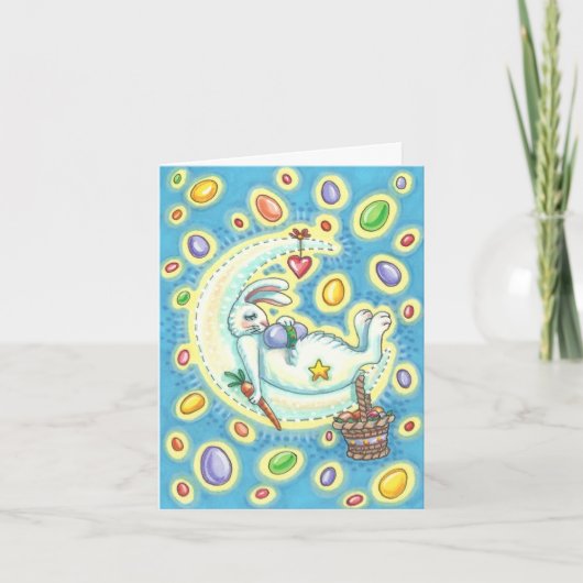 JELLY BEAN DREAMS EASTER BUNNY NOTE KAART Verse (Voorkant)