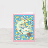 JELLY BEAN DREAMS EASTER BUNNY NOTE KAART Verse (Voorkant)