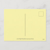 JELLY BEAN DREAMS, SLEEPY EASTER BUNNY ON MOON FEESTDAGENKAART (Achterkant)