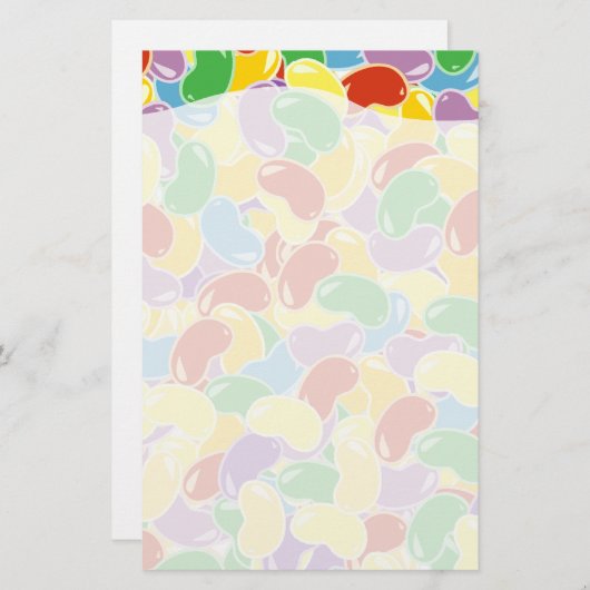 Jelly Bean Fade Briefpapier (Voorkant / Achterkant)