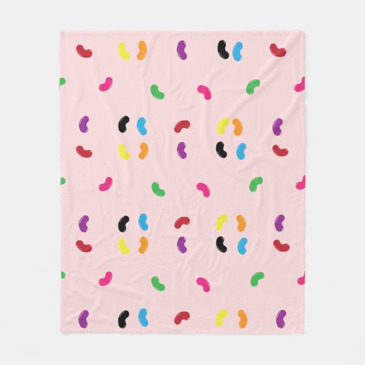 Jelly Bean Fleece Blanket (Voorkant)