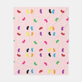 Jelly Bean Fleece Blanket Deken