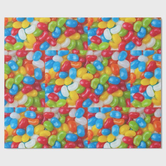 Jelly Bean Foto Cadeaupapier (Vlak)