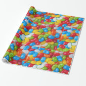 Jelly Bean Foto Cadeaupapier (Uitgerold)