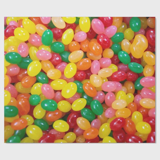 Jelly Bean Foto Cadeaupapier (Vlak)
