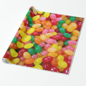 Jelly Bean Foto Cadeaupapier (Uitgerold)