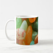 Jelly Bean green Koffiemok (Links)
