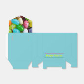 Jelly Bean Happy Easter Tent Favor Box Bedankdoosjes (Uitgevouwen)