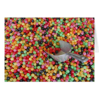 "Jelly Bean Heaven" blanco kaart