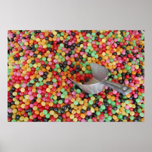 Jelly Bean Heaven Canvas Print (Voorkant)