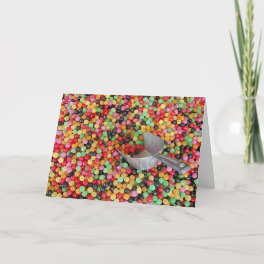 Jelly Bean Heaven greeting Card Kaart (Voorkant)