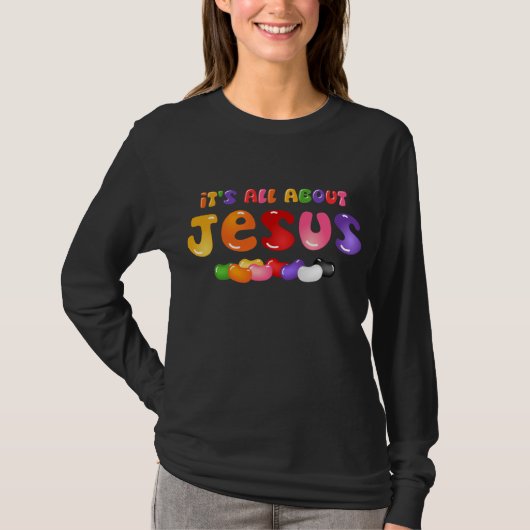 Jelly Bean Jesus Shirt (Voorkant)