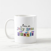 Jelly Bean Junkie T-shirts en cadeautjes Koffiemok (Links)
