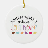 Jelly Bean Keramisch Ornament (Voorkant)