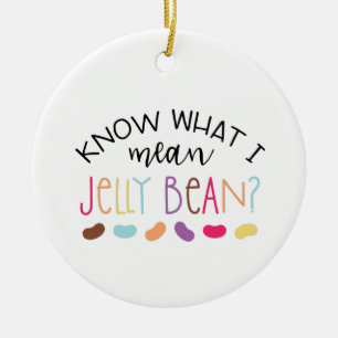 Jelly Bean Keramisch Ornament