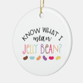 Jelly Bean Keramisch Ornament (Links)