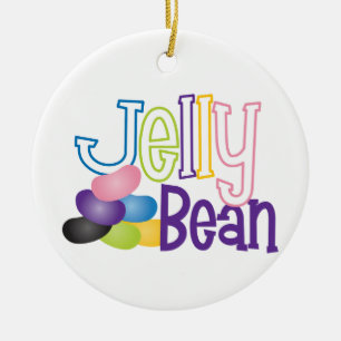 Jelly Bean Keramisch Ornament