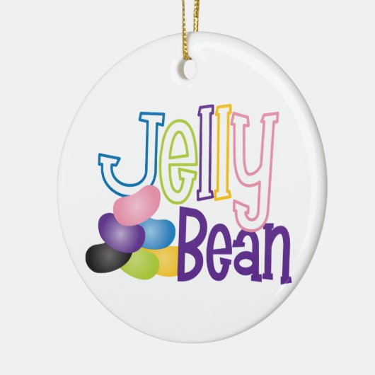 Jelly Bean Keramisch Ornament (Links)