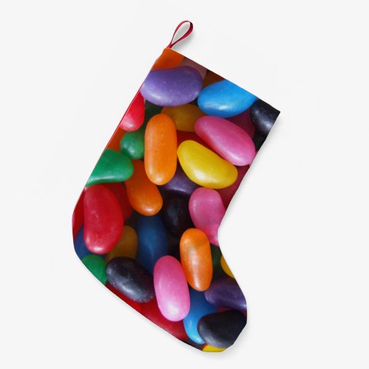 Jelly Bean Kerstmis Stocking Kleine Kerstsok (Voorkant (Hangend))