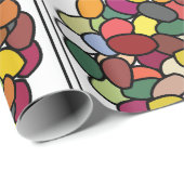 Jelly Bean Kleurrijke Jelly Bean Cadeaupapier (Rol Hoek)