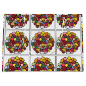 Jelly Bean Kleurrijke Jelly Bean Groot Cadeauzakje (Voorkant)