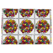 Jelly Bean Kleurrijke Jelly Bean Groot Cadeauzakje (Achterkant)