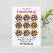 Jelly Bean Kleurrijke Jelly Bean Kaart (Staand voorkant)