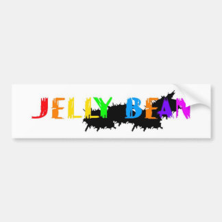 Jelly Bean logo Bumpersticker