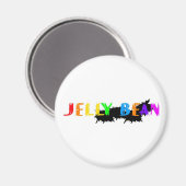 Jelly Bean logo Magneet (Voorkant / Achterkant)