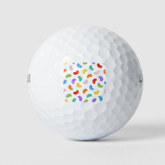 Jelly Bean Pattern Print Golfballen (Voorkant)
