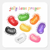 Jelly Bean Prayer Sticker (Voorkant)