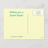 Jelly Bean Queen Easter Kaart (Achterkant)