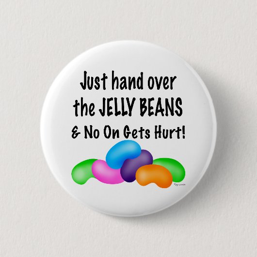 Jelly Bean Ronde Button 5,7 Cm (Voorkant)