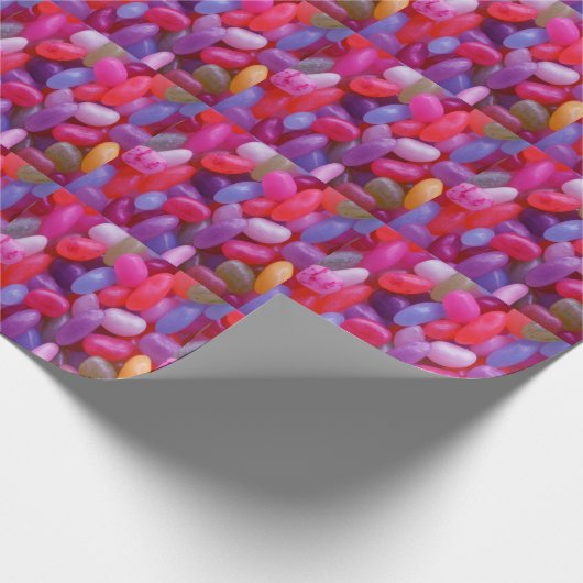 Jelly Bean roze Cadeaupapier (Hoek)