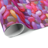 Jelly Bean roze Cadeaupapier (Rol Hoek)