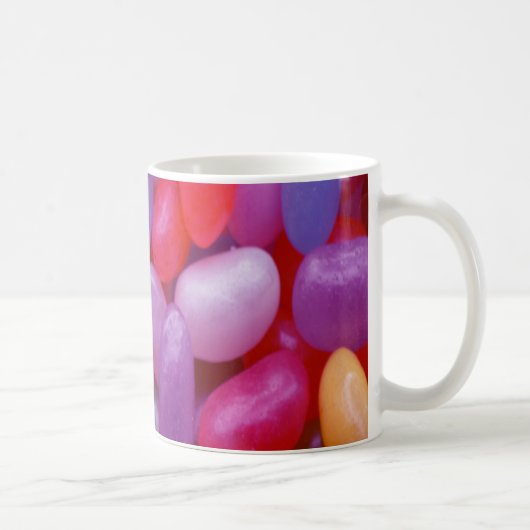 Jelly Bean roze en blauw Koffiemok (Rechts)