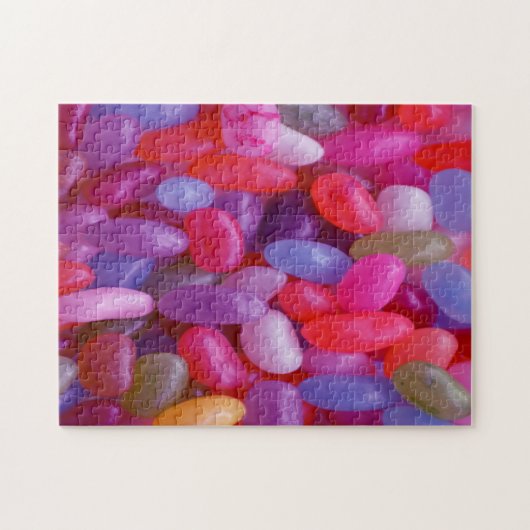 Jelly Bean roze Legpuzzel (Horizontaal)