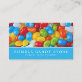 Jelly Bean Snoep, suikerwerk Visitekaartje (Voorkant)