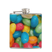 Jelly Bean Snoepjes Colorful Heupfles (Voorkant)