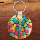 Jelly Bean Snoepjes Colorful Sleutelhanger (Voorkant)