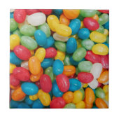 Jelly Bean Snoepjes Colorful Tegeltje (Voorkant)