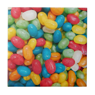Jelly Bean Snoepjes Colorful Tegeltje