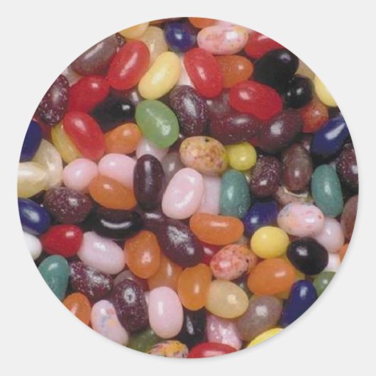 Jelly Bean Sticker (Voorkant)